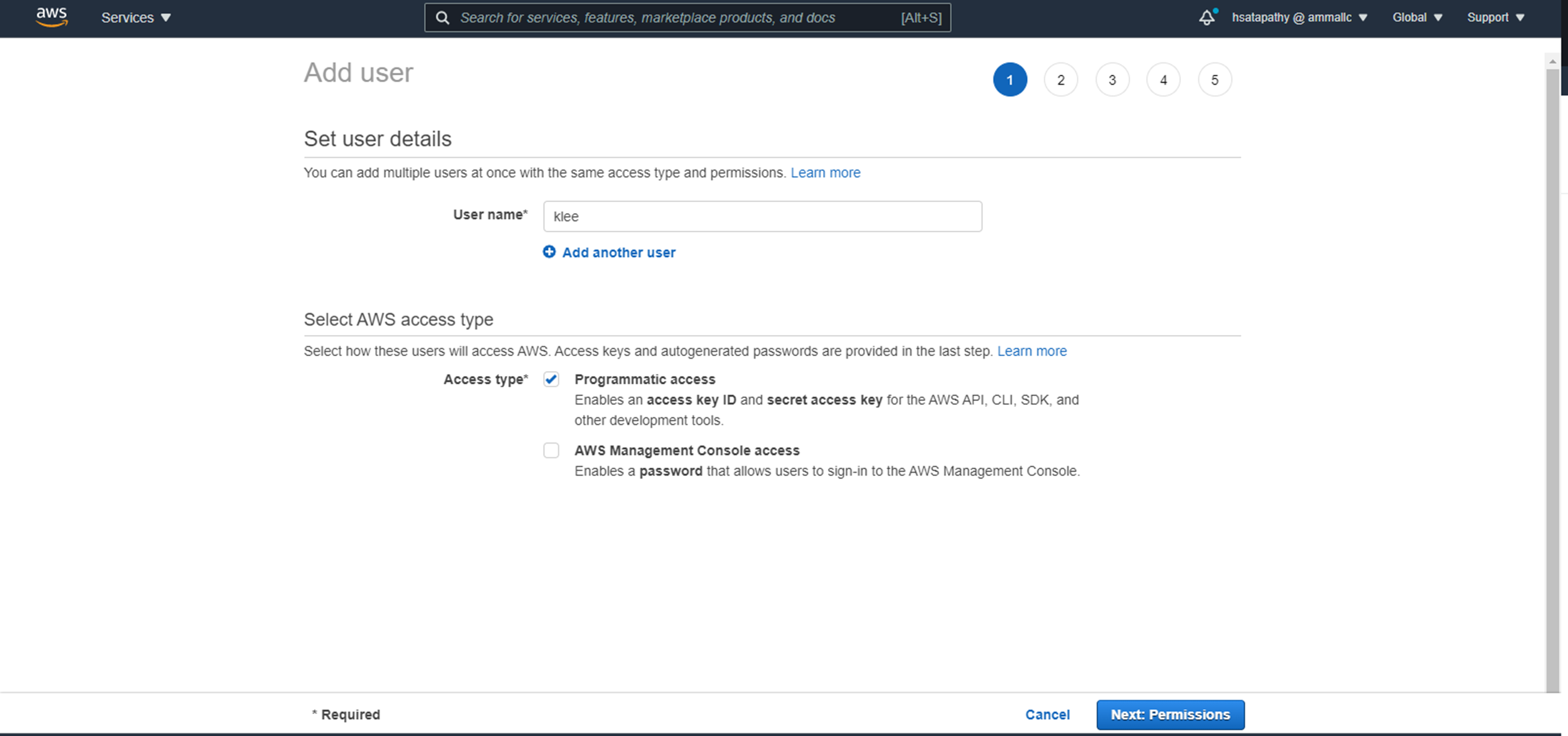 How to create GIT credentials in AWS – Orama.blog